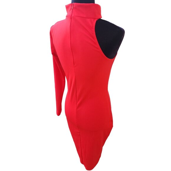 Luxury Designer Runway Evening Cocktail Party Prom Glamour Sexy Gown Dress - Picture 6 of 16